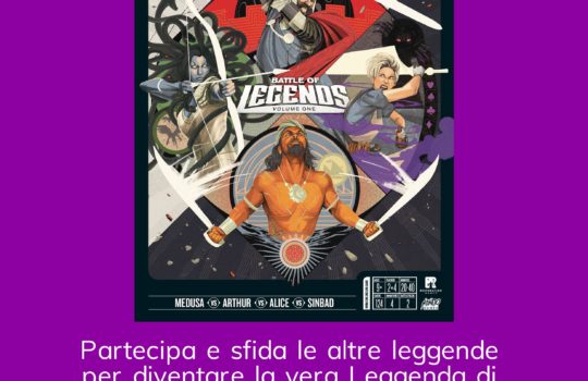 Evento “UNMATCHED: Battle of Legends” – Torneo di Gioco da Tavolo