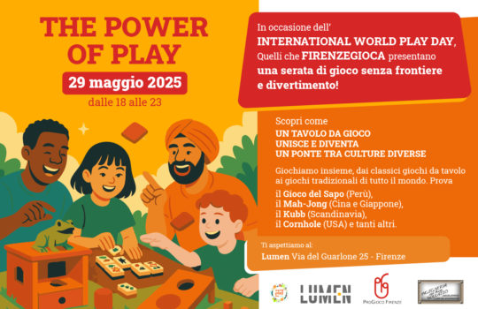The Power of Play al gran FESTONE del Lumen