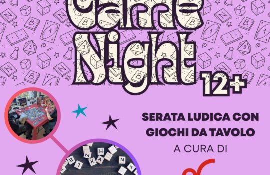 Game Night: Il Lunedì è dedicato ai Giochi da Tavolo a Grassina
