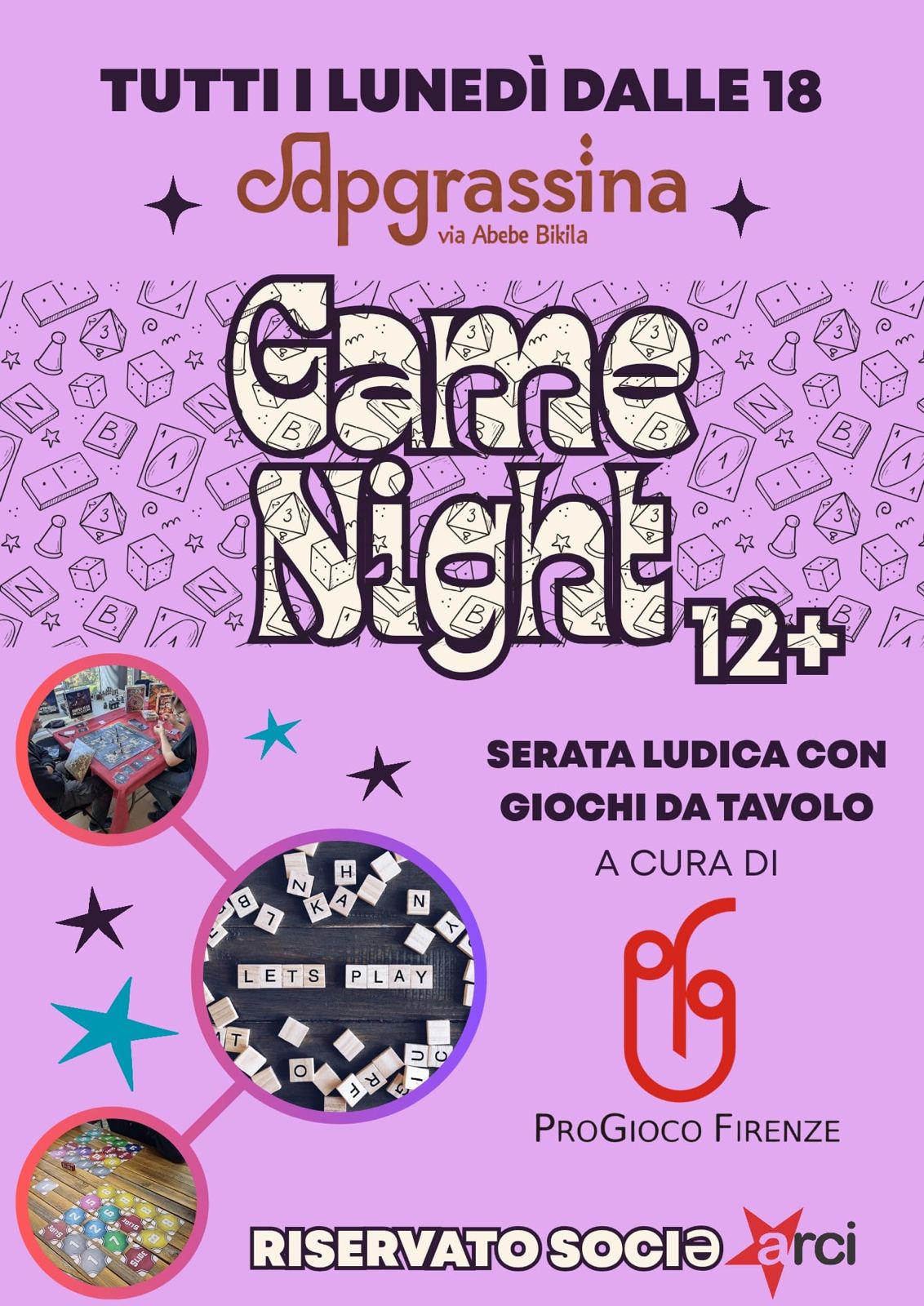 Game Night: Il Lunedì è dedicato ai Giochi da Tavolo a Grassina