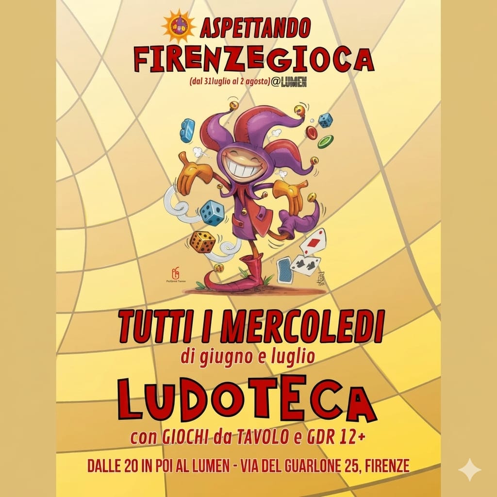 Aspettando Firenzegioca 2026 al Lumen
