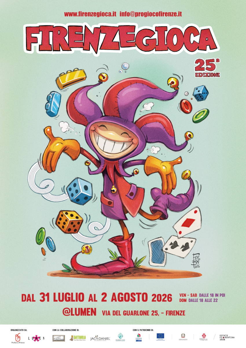 FirenzeGioca:al via la 25ª edizione della grande festa del gioco per tutti