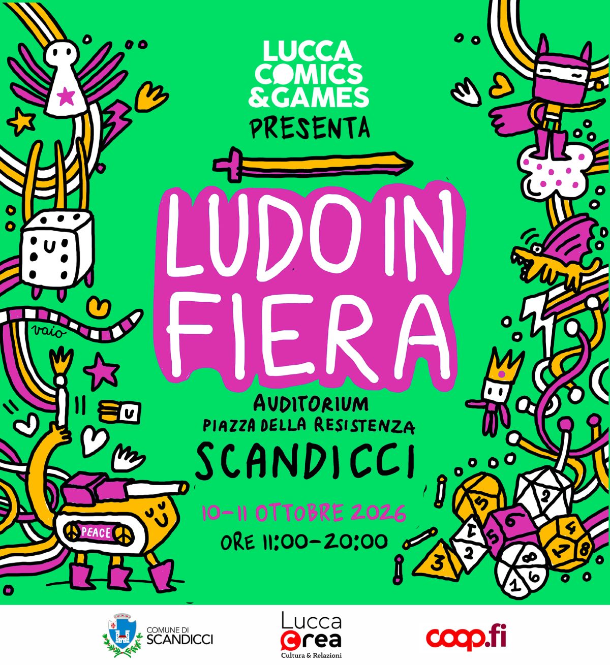Unisciti alla squadra: aperta la Call Volontari per Ludo in Fiera 2026!