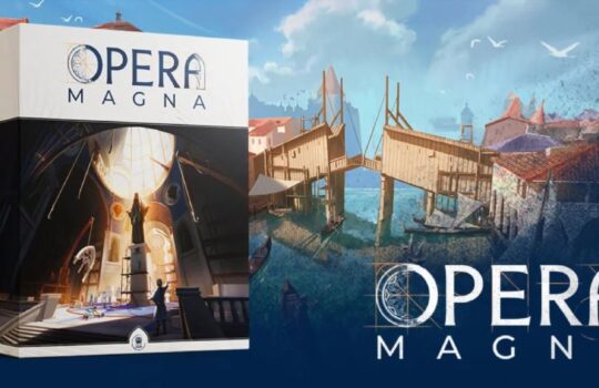 Vuoi giocare con gli autori? A Ludo in Fiera arrivano Tommaso Battista, Stefano Castelli con Opera Magna!
