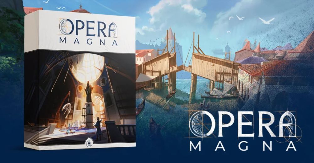 Vuoi giocare con gli autori? A Ludo in Fiera arrivano Tommaso Battista, Stefano Castelli con Opera Magna!
